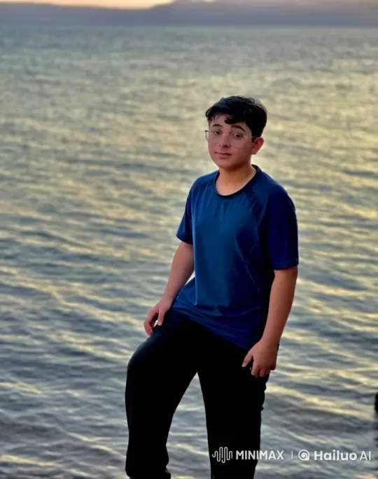 Man Smoking by Water at Sunset – AI Generated Video | Hailuo AI
