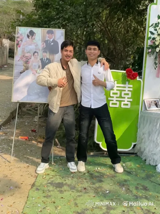 Friends Engage in Energetic Kung Fu Battle at Wedding Celebration – AI Generated Video | Hailuo AI