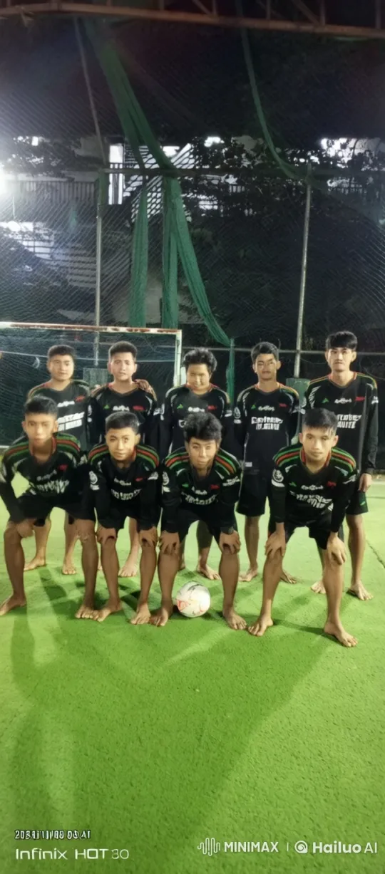 Young Men Display Martial Arts Skills on Soccer Field – AI Generated Video | Hailuo AI