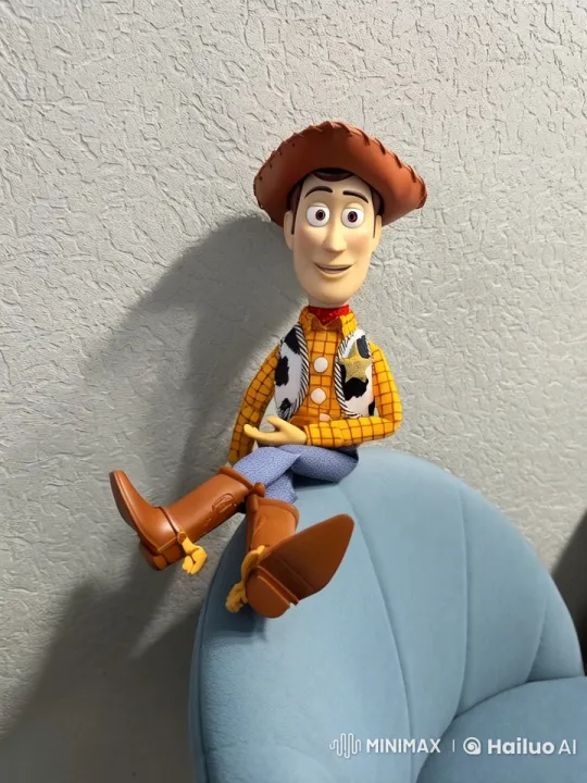 Live2D Animation: Woody from Toy Story in Casual Pose – AI Generated Video | Hailuo AI