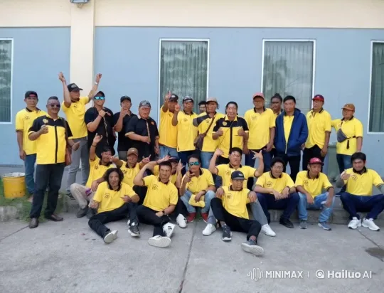 Yellow and Black Group Practicing Martial Arts Outside Building – AI Generated Video | Hailuo AI
