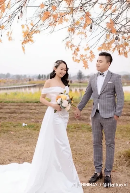 Kung Fu Wedding: Martial Arts Meets Autumn Romance – AI Generated Video | Hailuo AI