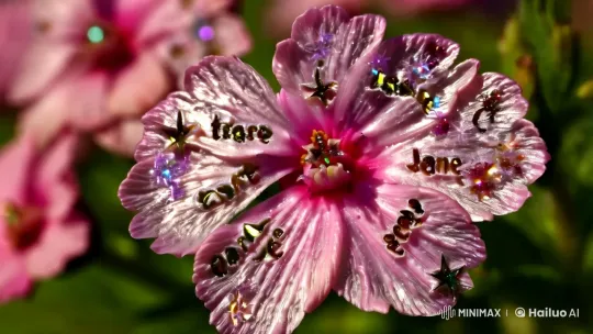 Sunlit Petals: Stories Sparkle in Translucent Beauty – AI Generated Video | Hailuo AI