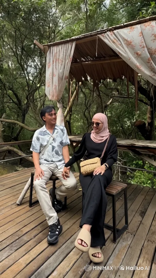 Couple Engages in High-Energy Kungfu Combat in Forest – AI Generated Video | Hailuo AI