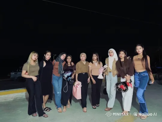 Young Women Practicing Kung Fu at Night – AI Generated Video | Hailuo AI