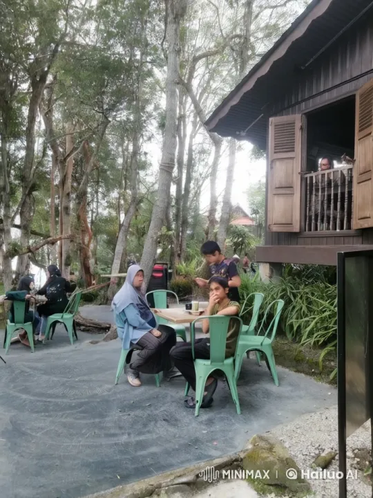 Martial Arts Duel in Tranquil Café Setting – AI Generated Video | Hailuo AI