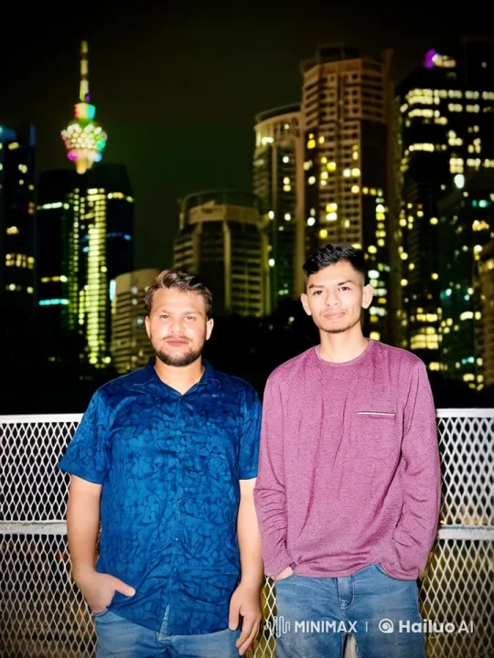 Nighttime Urban Kung Fu Sparring Session – AI Generated Video | Hailuo AI