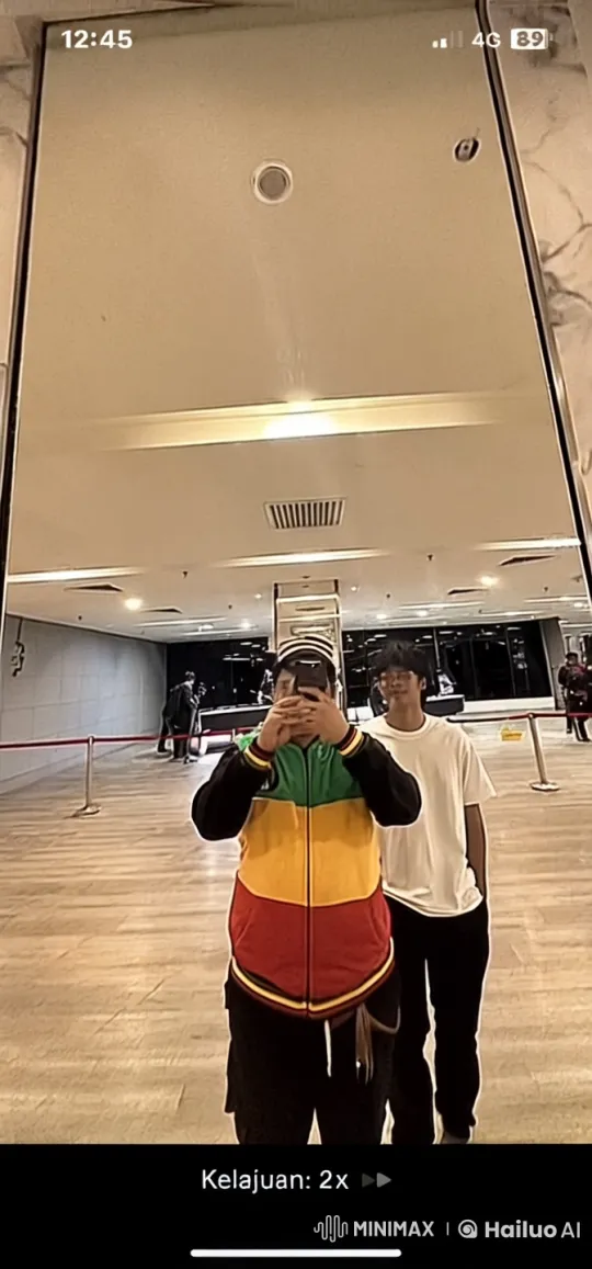 Martial Arts Training with Colorful Jacket and Mirror Practice – AI Generated Video | Hailuo AI