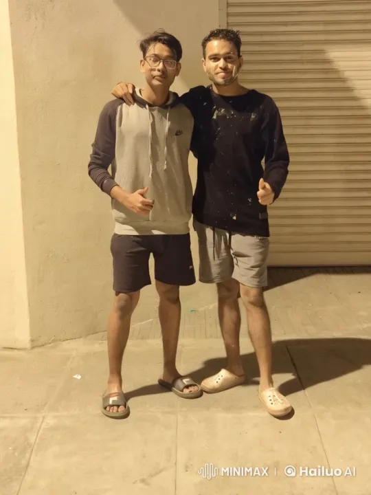 Friends Prepare for a Tender Moment – AI Generated Video | Hailuo AI