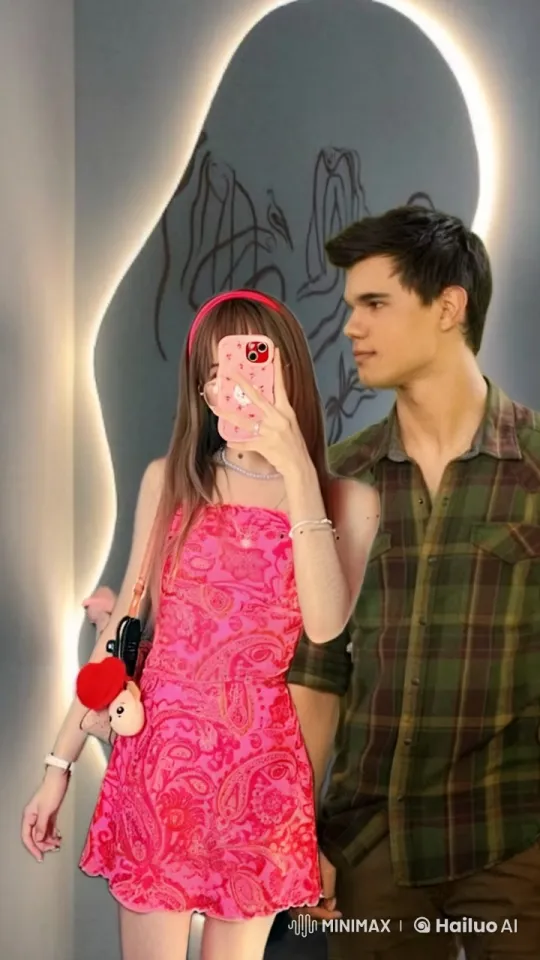 Couple Shares Intimate Moment in Artistic Setting – AI Generated Video | Hailuo AI