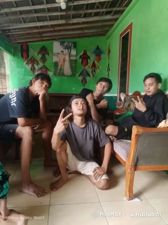 Young People Practicing Martial Arts in Colorful Room – AI Generated Video | Hailuo AI