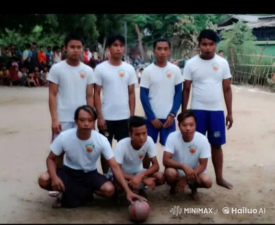 Group of Young Men Playing Intense Basketball Game – AI Generated Video | Hailuo AI