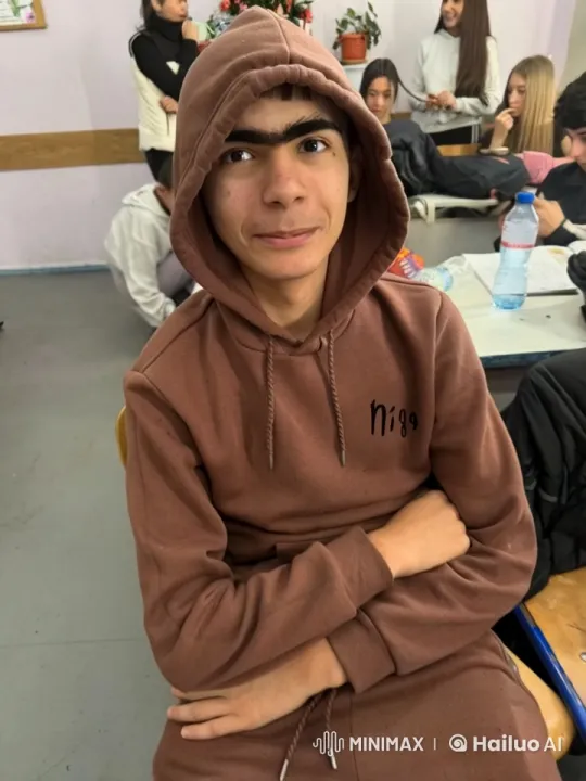 Young Man Discovers Glowing Cross in Classroom – AI Generated Video | Hailuo AI