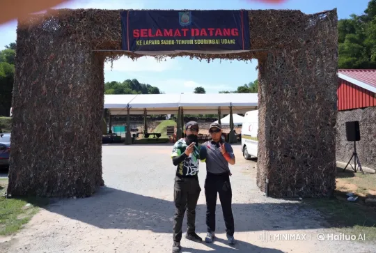 Dynamic Kung-Fu Fight at 'Ke Lapang Sasar Tempur Kem Sungai Udang' Event – AI Generated Video | Hailuo AI