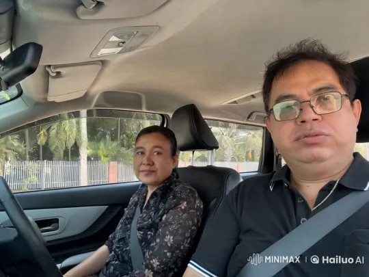 Heated Argument Between Couple in Parked Car – AI Generated Video | Hailuo AI