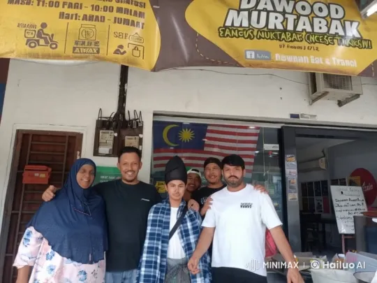 Malaysian Food Shopfront: Live2D Animated Kung Fu Group – AI Generated Video | Hailuo AI