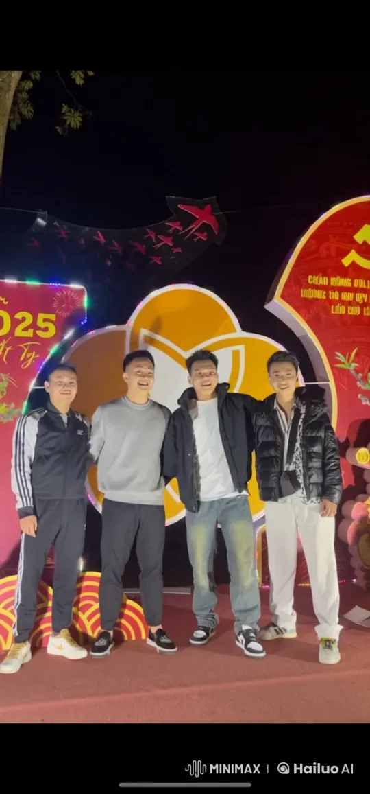 2025 Festive Event: Friends' Joyful Kungfu Display – AI Generated Video | Hailuo AI