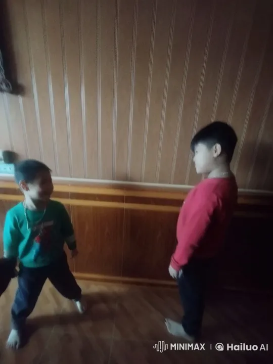 Boys Display Martial Arts Skills in Calm Standoff – AI Generated Video | Hailuo AI