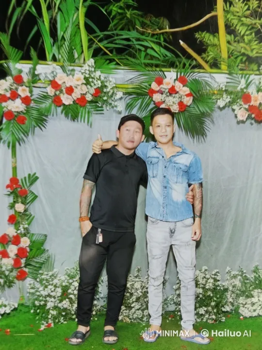 Dynamic Kung Fu Duo Spars in Floral Garden Setting – AI Generated Video | Hailuo AI