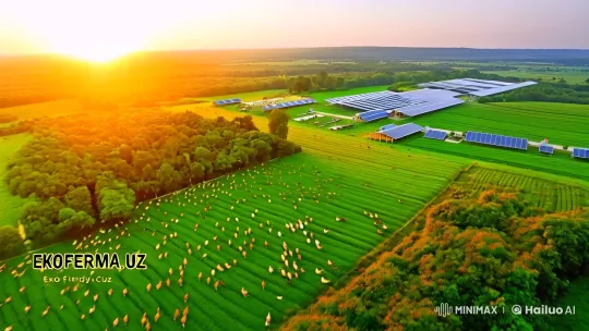 Ecoferma.UZ: Farm to Table with Sustainable Practices – AI Generated Video | Hailuo AI