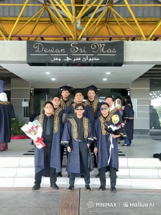 Graduates Blend Martial Arts with Graduation Celebration – AI Generated Video | Hailuo AI