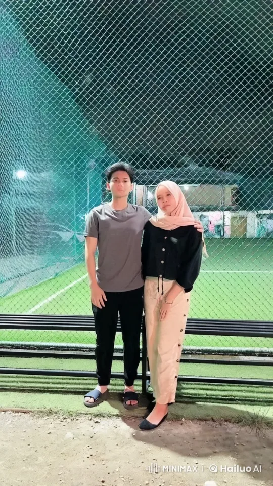 Couple Demonstrates Impressive Kung Fu Skills at Night – AI Generated Video | Hailuo AI