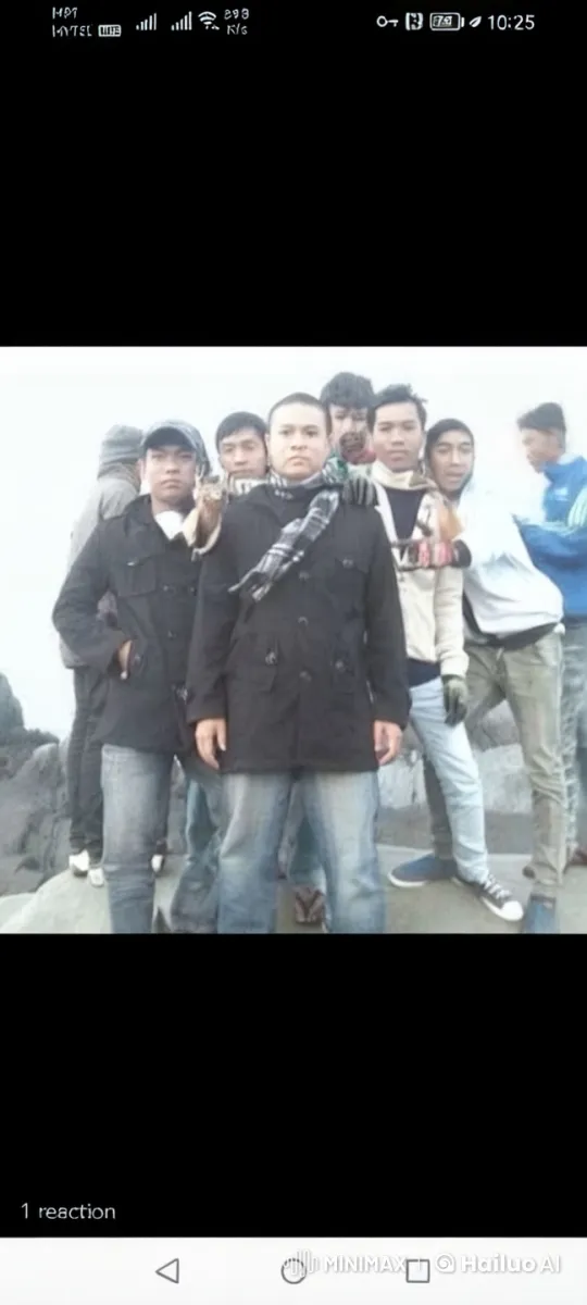 Friends on a Rock, Playful Fight, Misty Background – AI Generated Video | Hailuo AI