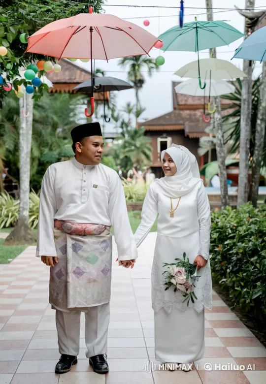Malaysian Couple Showcases Martial Arts in Traditional Attire – AI Generated Video | Hailuo AI