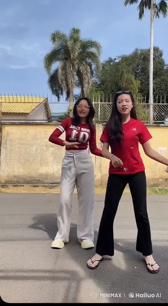 Two Women Display Martial Arts Skills in Street Fight – AI Generated Video | Hailuo AI