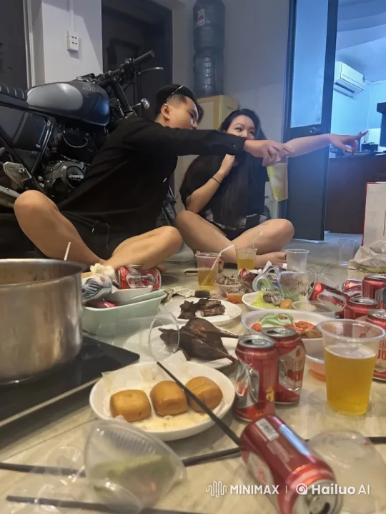 Kung Fu Fight Amidst Cluttered Living Room – AI Generated Video | Hailuo AI