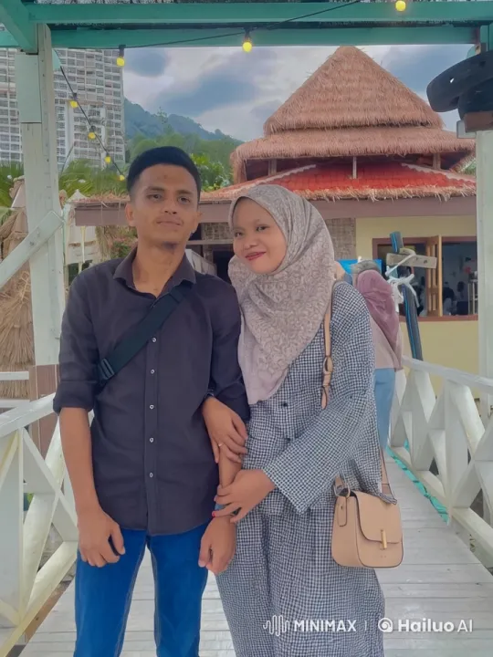Couple Displaying Martial Arts on Wooden Bridge – AI Generated Video | Hailuo AI