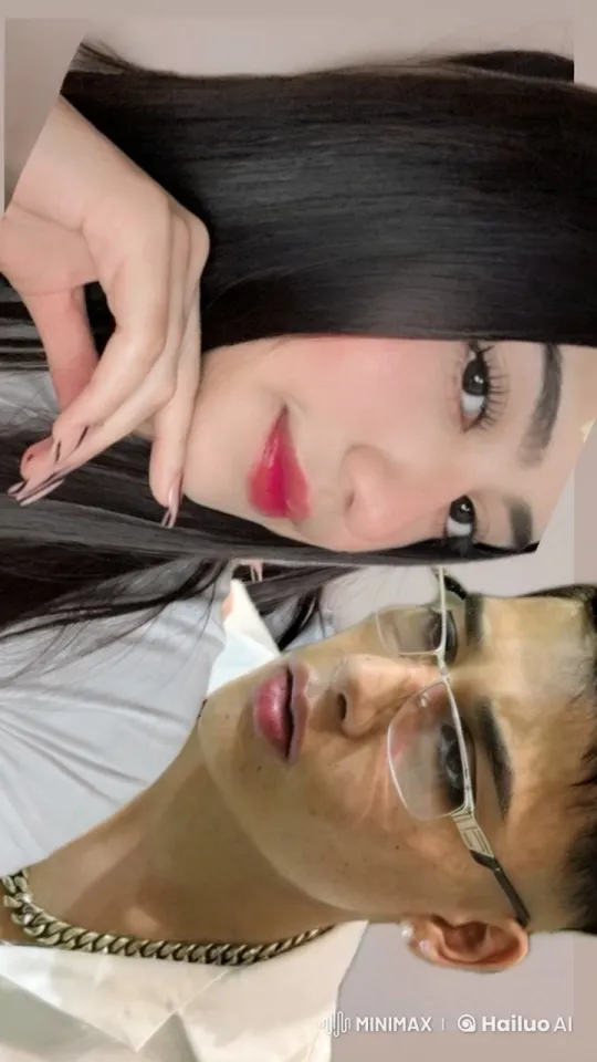 Affectionate Moment Between Couple with Gentle Gestures – AI Generated Video | Hailuo AI