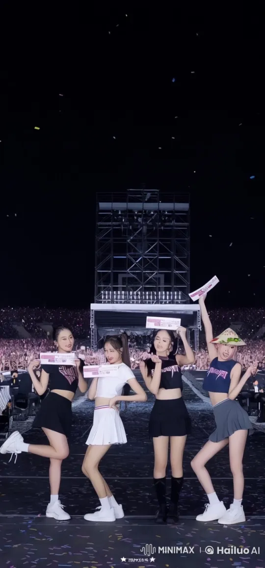 Dynamic Kungfu Performance at Lively Concert – AI Generated Video | Hailuo AI