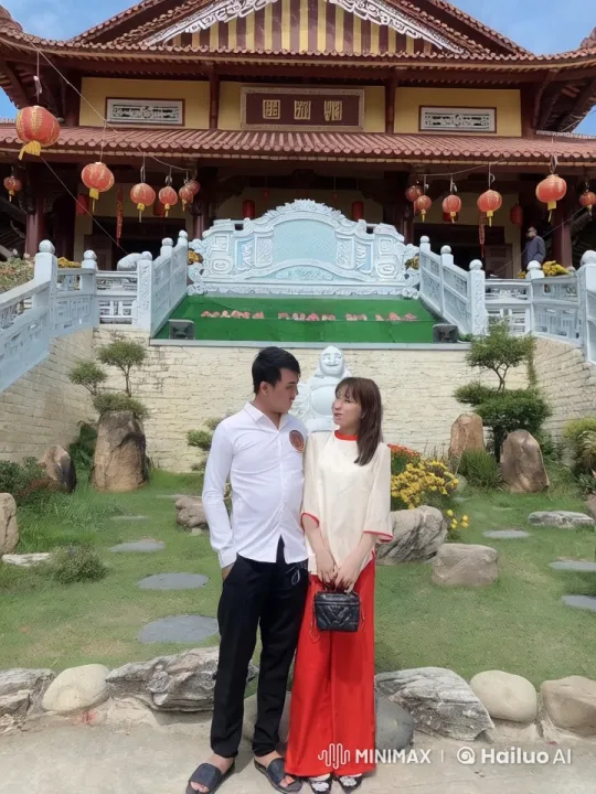 Kung Fu Demonstration at Asian Temple – AI Generated Video | Hailuo AI