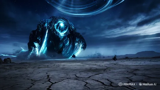 Abyssweaver Titan's Menacing Presence and Eclipse Snare Attack – AI Generated Video | Hailuo AI