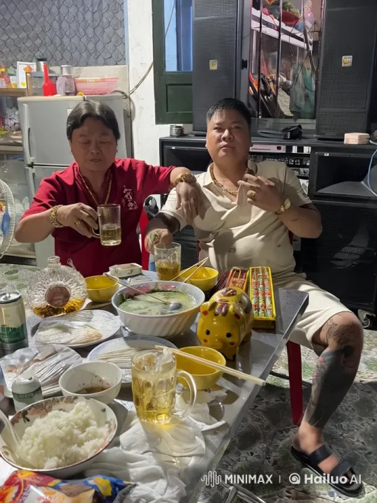 Indoor Kung Fu Fight Amidst Dining Mess – AI Generated Video | Hailuo AI