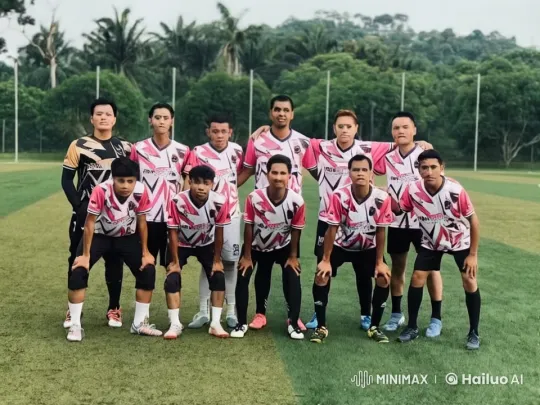 Soccer Team Performs Martial Arts on Field – AI Generated Video | Hailuo AI