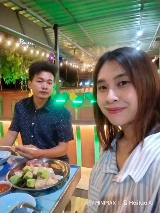 Outdoor Dining Area Kung Fu Showdown – AI Generated Video | Hailuo AI