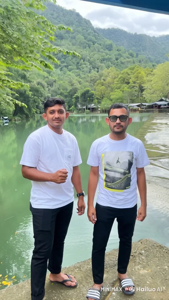 Kungfu Masters Showcase Skills in Tranquil Setting – AI Generated Video | Hailuo AI