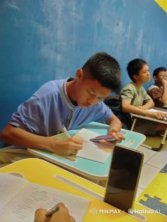Student Martial Artists Engage in Intense Classroom Fight – AI Generated Video | Hailuo AI