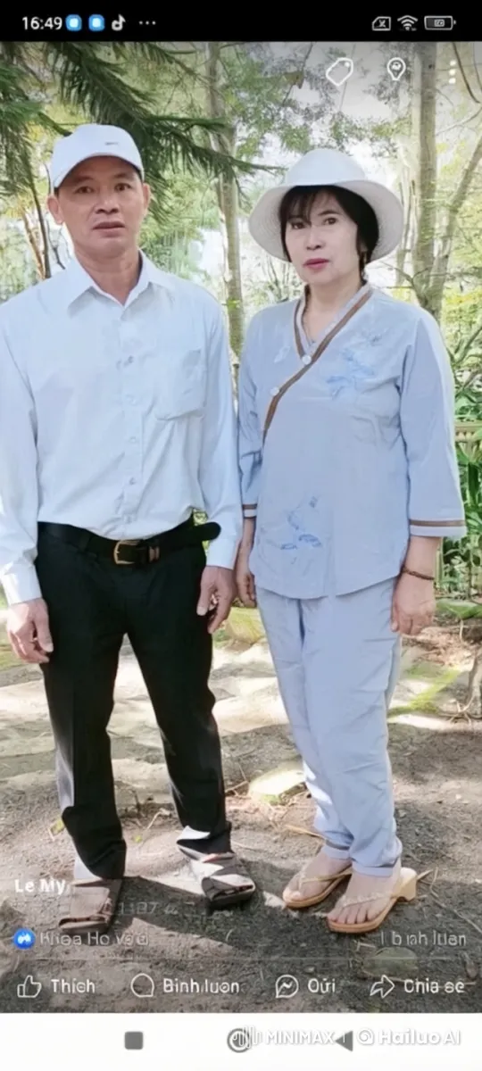 Couple in Serene Garden Setting – AI Generated Video | Hailuo AI