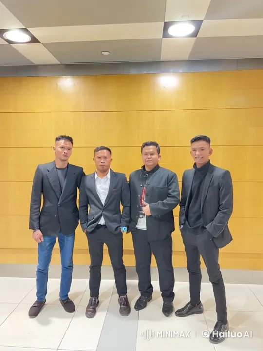 Formal Attired Men Perform Synchronized Kungfu Stances – AI Generated Video | Hailuo AI