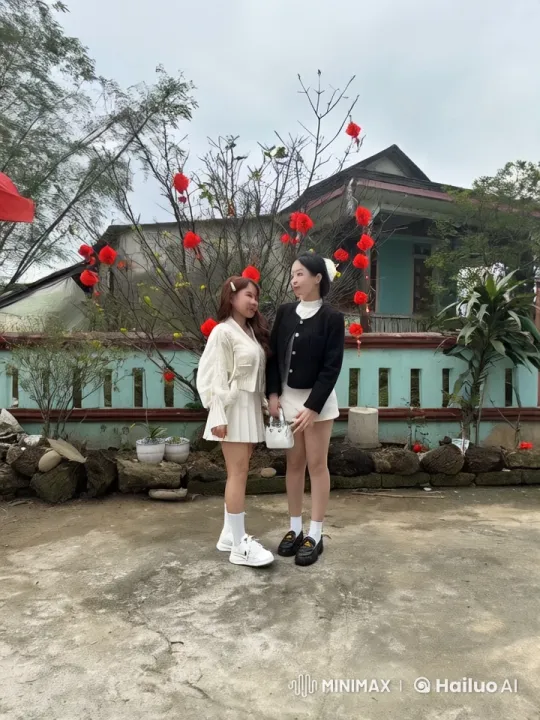 Young Women Display Friendship Through Martial Arts – AI Generated Video | Hailuo AI