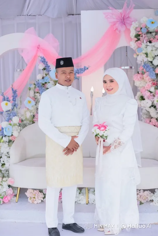 Malay Wedding Attire Meets Martial Arts Mastery – AI Generated Video | Hailuo AI