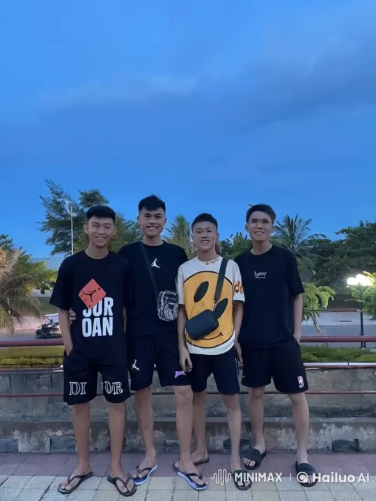 Friends Enjoying Martial Arts Outdoors – AI Generated Video | Hailuo AI