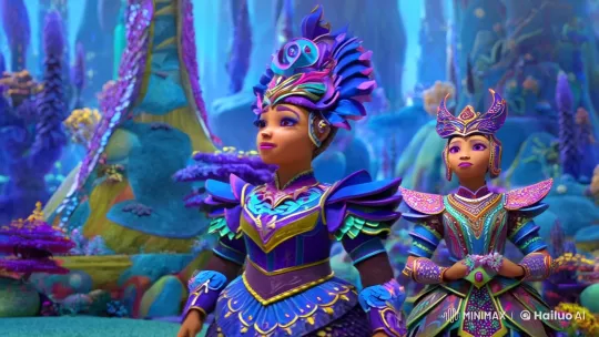 Vivid Animation and Cinematic Splendor in Dynamic Sequence – AI Generated Video | Hailuo AI