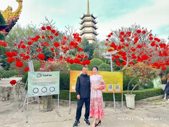 Traditional Temple Garden Kungfu Display – AI Generated Video | Hailuo AI