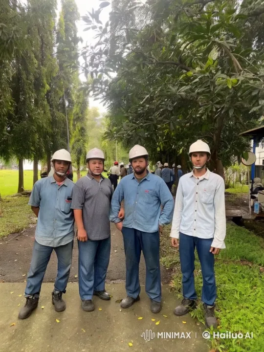 Men Gathering in a Forested Area with Calm Atmosphere – AI Generated Video | Hailuo AI
