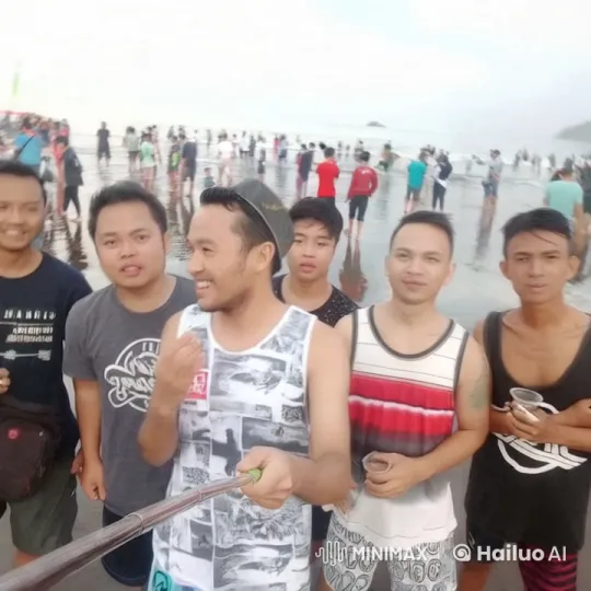 Beach Fight: Martial Arts Showdown with Dynamic Choreography – AI Generated Video | Hailuo AI