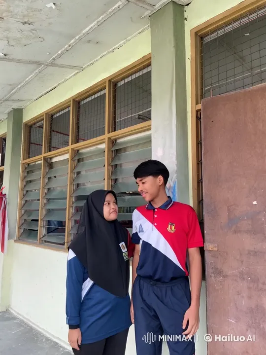 Teenagers' Intense Martial Arts Battle in School Setting – AI Generated Video | Hailuo AI